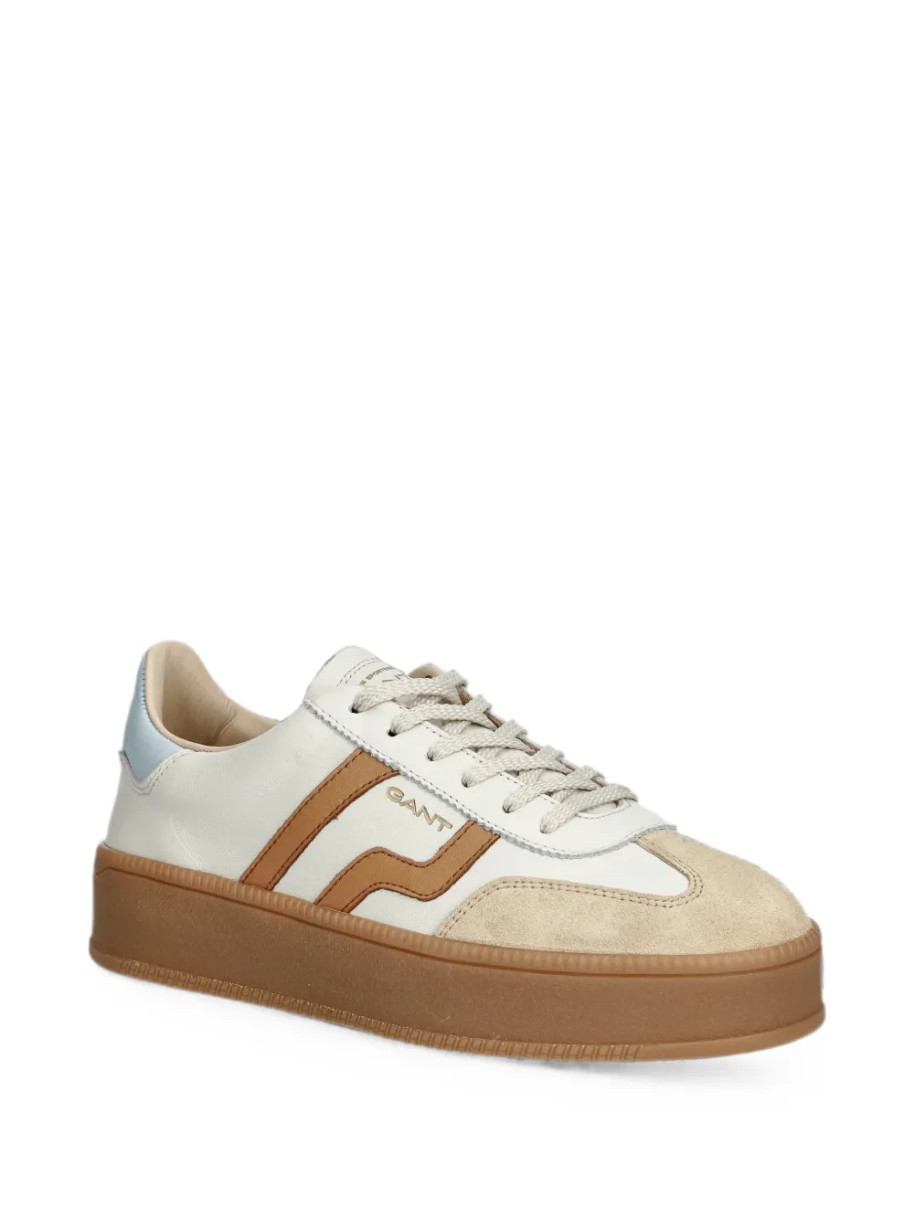 Gant Cuzmani suede-detail sneakers Beige