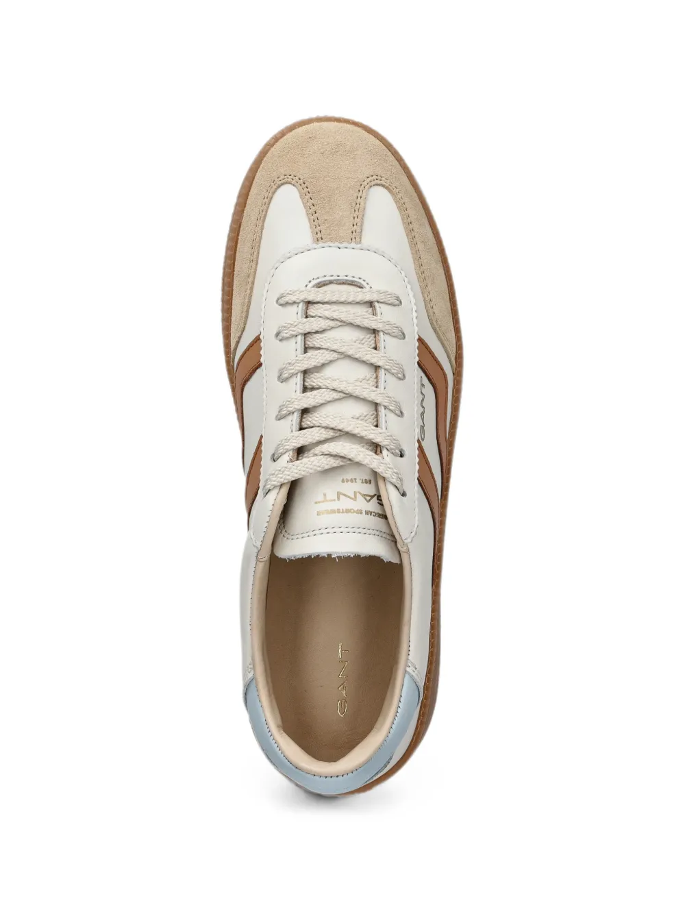 Gant Cuzmani suede-detail sneakers Beige
