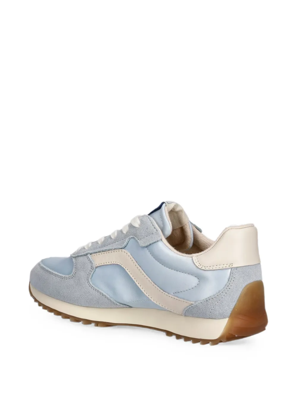 Gant Beja suede-panelled lace-up sneakers Blauw