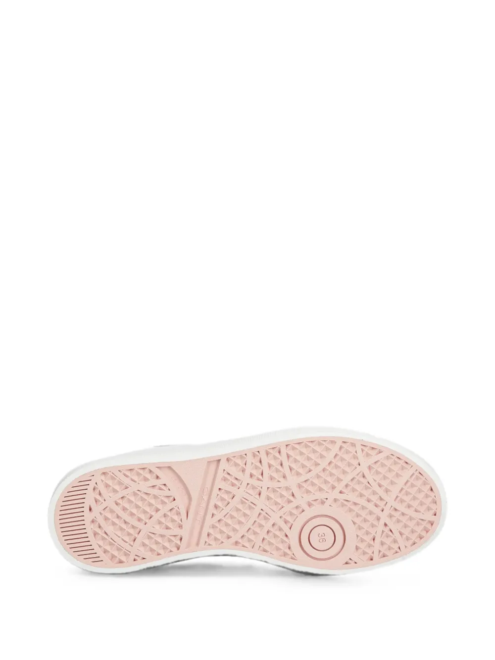 Gant Avona logo-print lace-up sneakers Wit