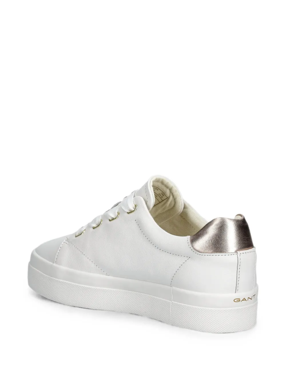Gant Avona logo-print lace-up sneakers Wit
