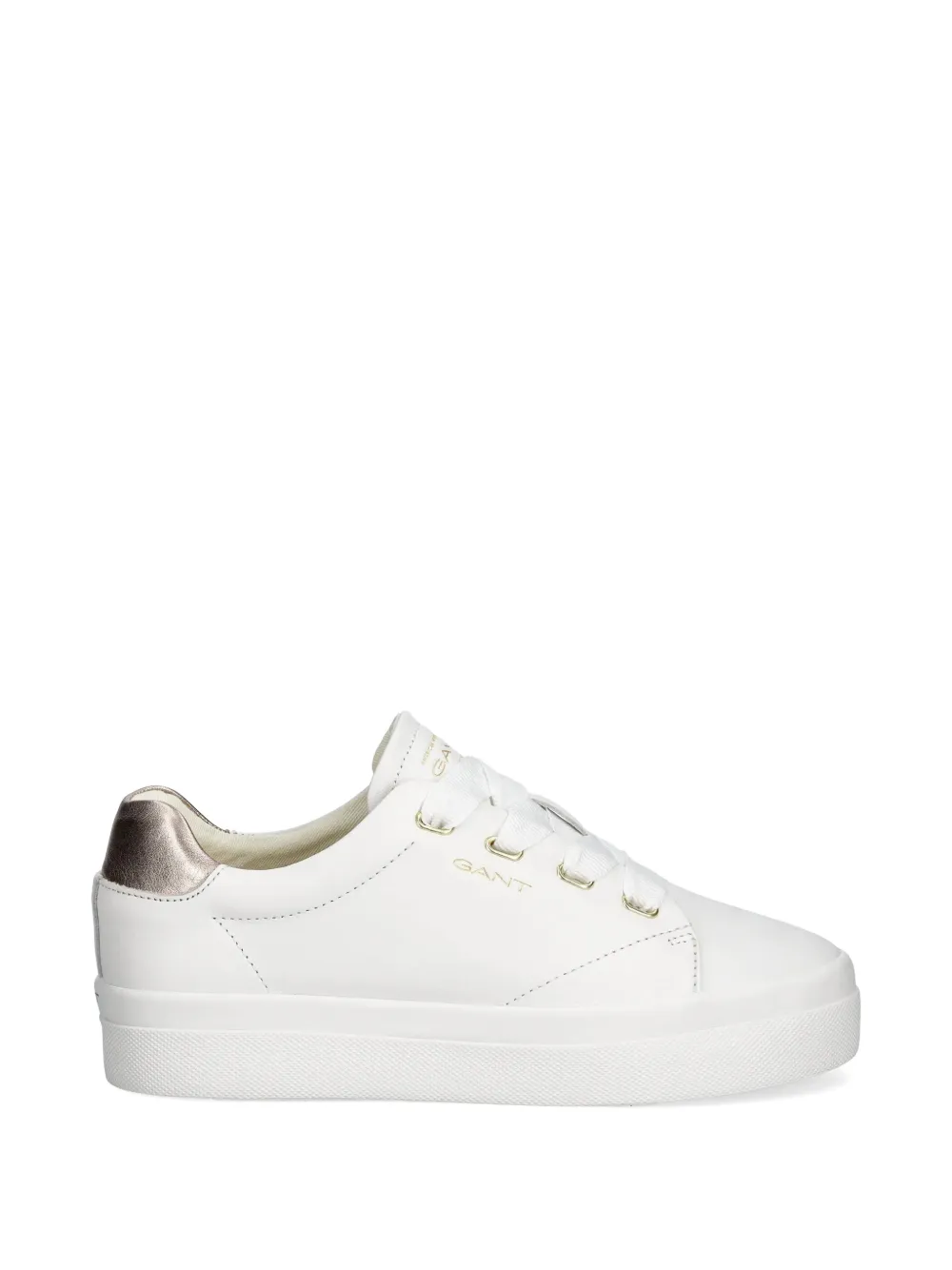 Gant Avona logo-print lace-up sneakers Wit