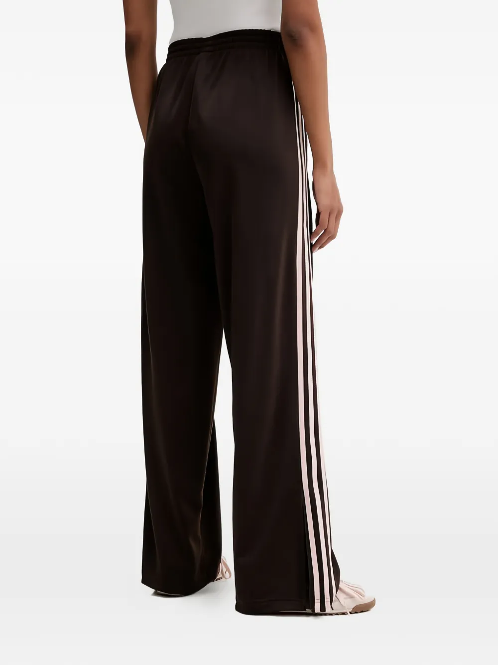 adidas Trainingsbroek met streep-detail Bruin