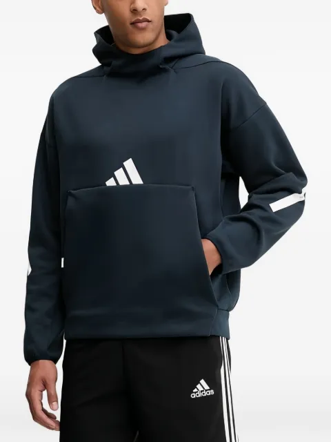 adidas logo hooded sweatshirt