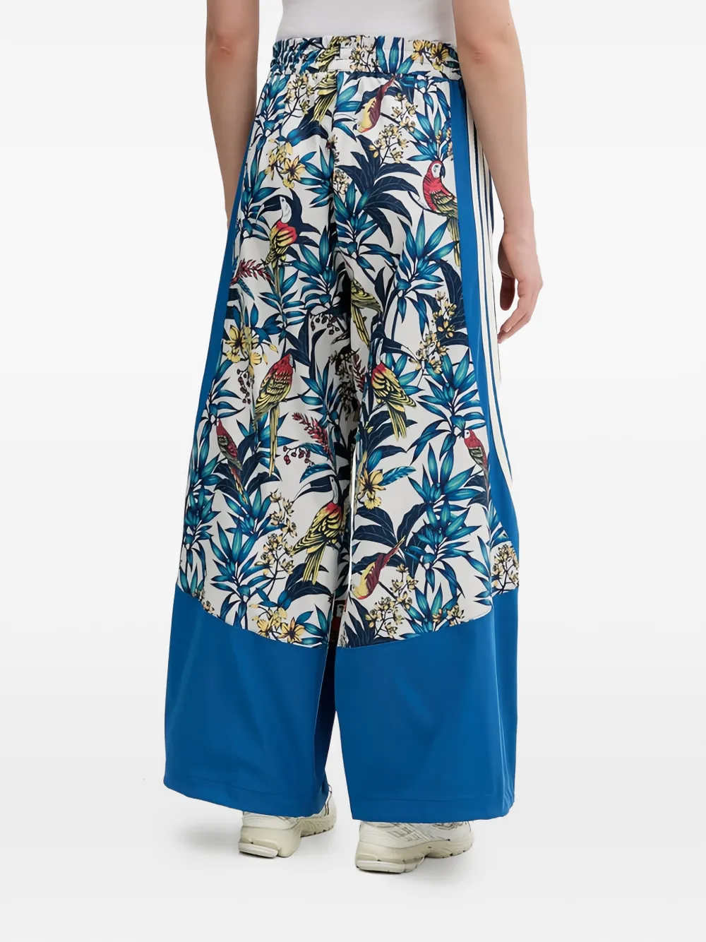 adidas x Farm Rio trainingsbroek met bloemenprint Wit
