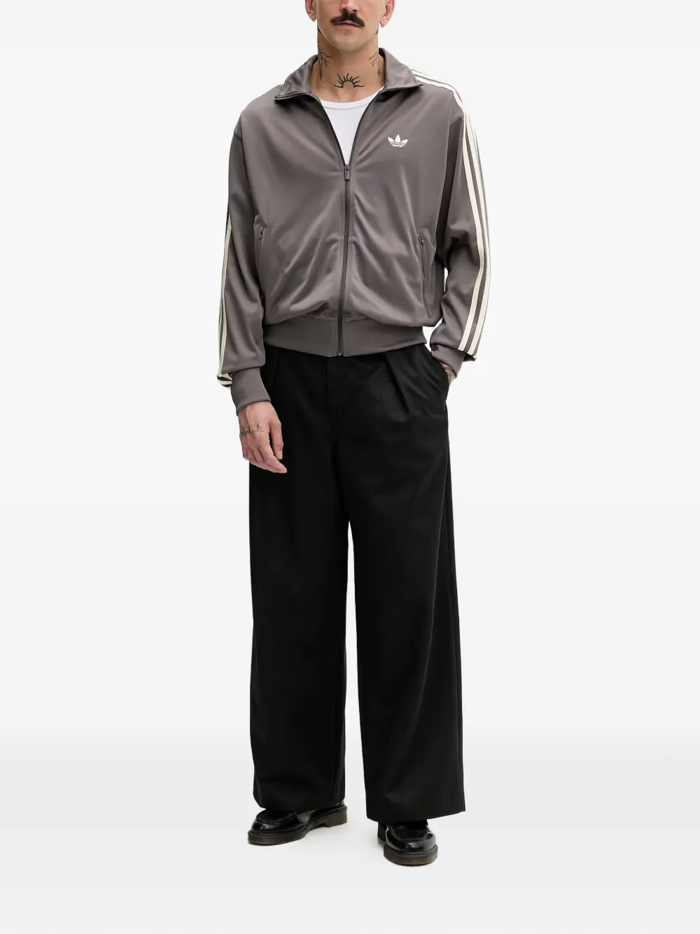 adidas Firebird track jacket Grijs