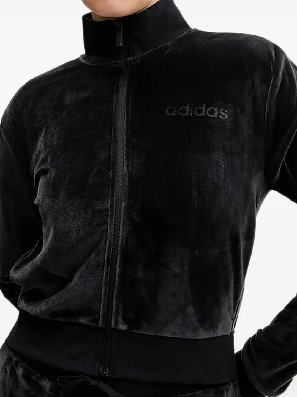 adidas Trainingspak met rits Zwart