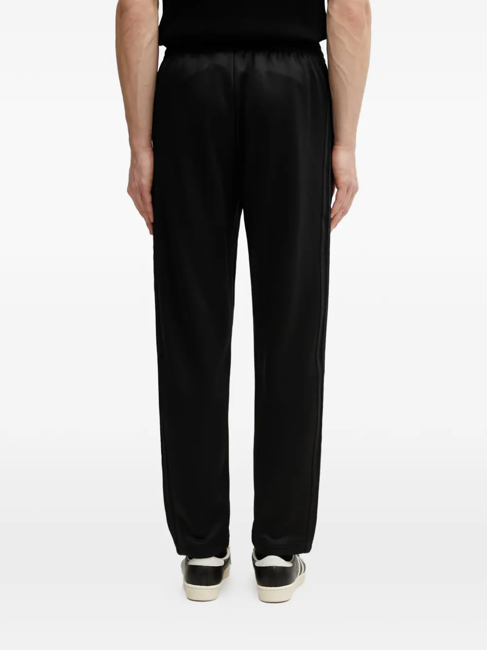 adidas side-stripe track pants Zwart