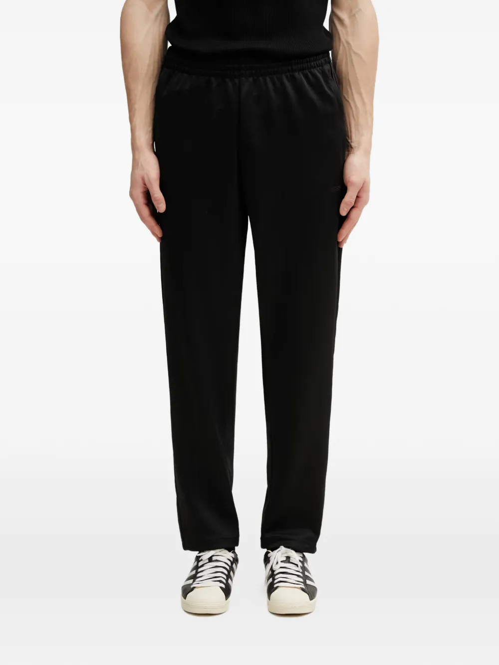 adidas side-stripe track pants - Nero