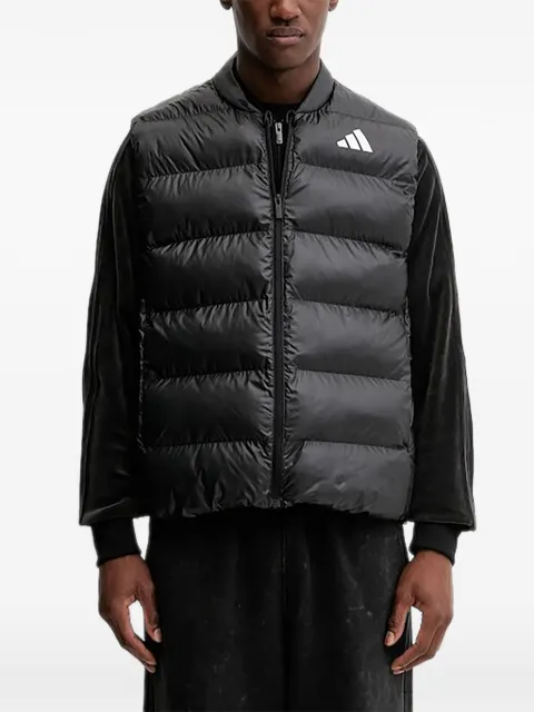 adidas chamarra con logo y cierre