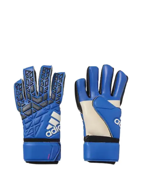adidas logo-print panelled gloves