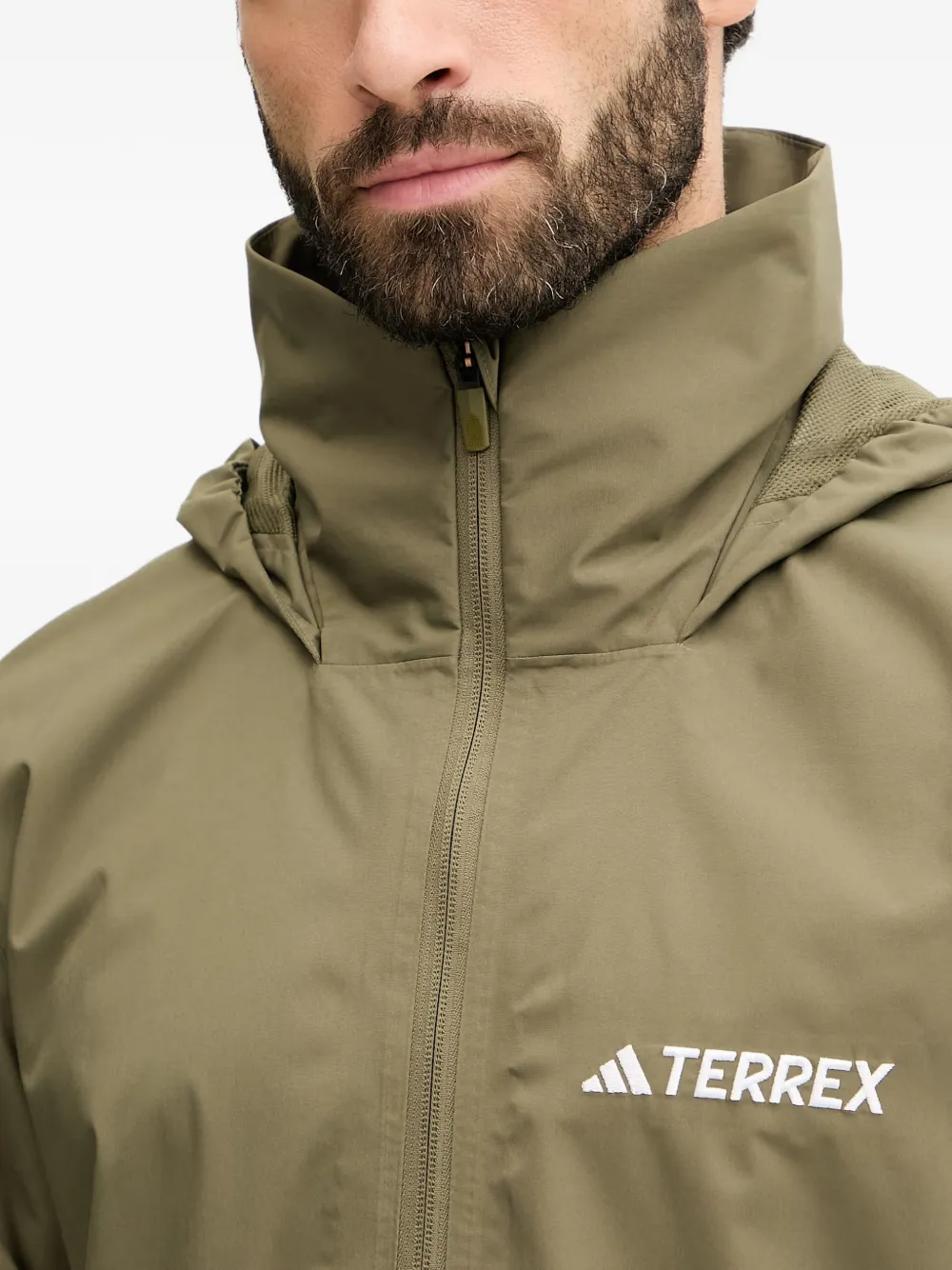adidas Multi Essentials 2L zip jacket Groen