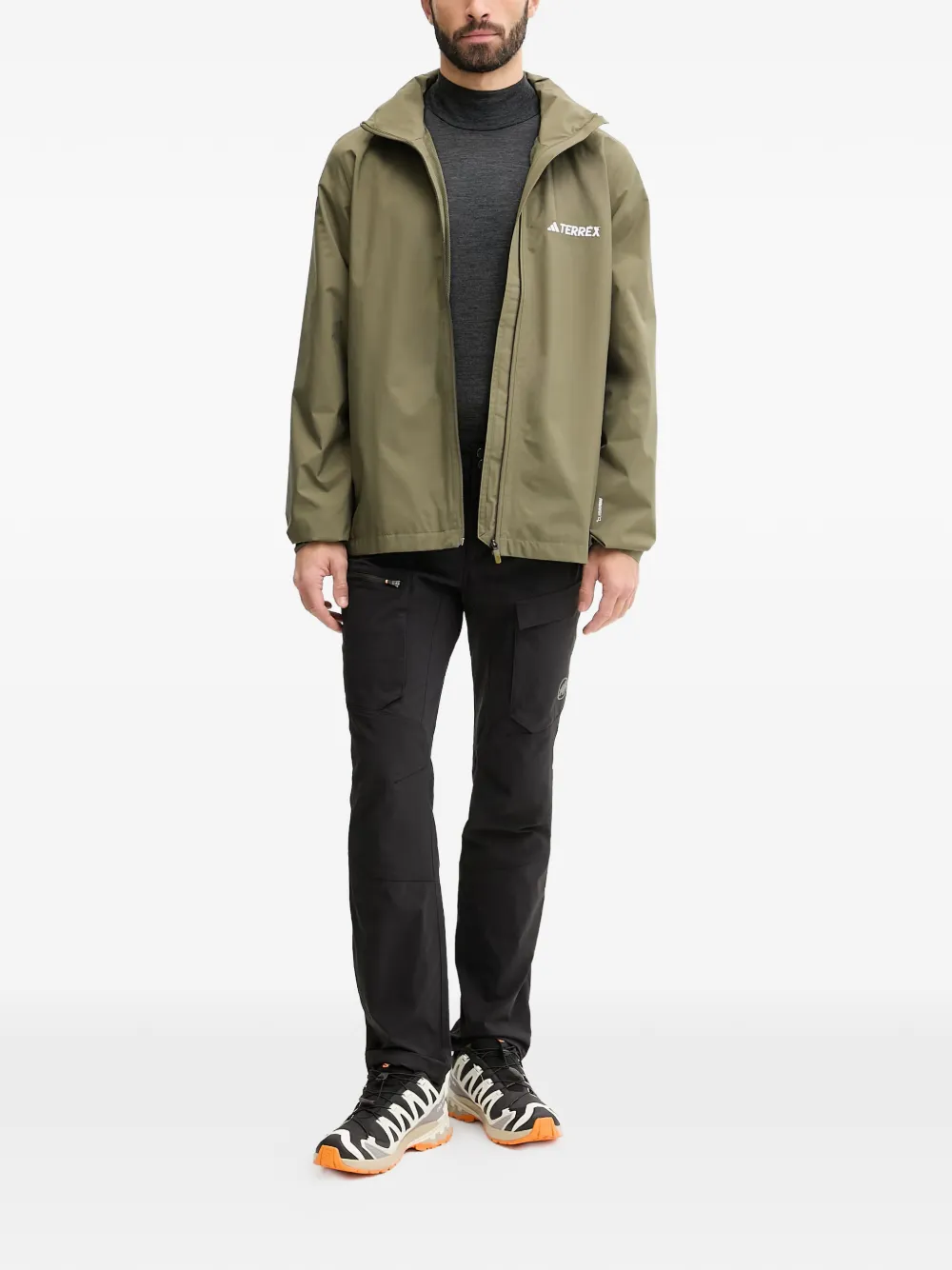 adidas Multi Essentials 2L zip jacket Groen