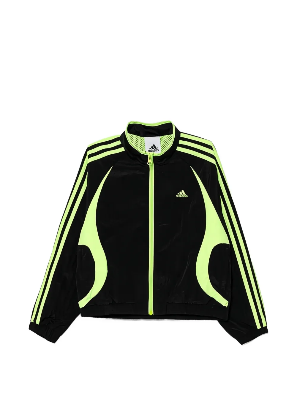 adidas Kids Teamgeist three-stripes jacket - Nero