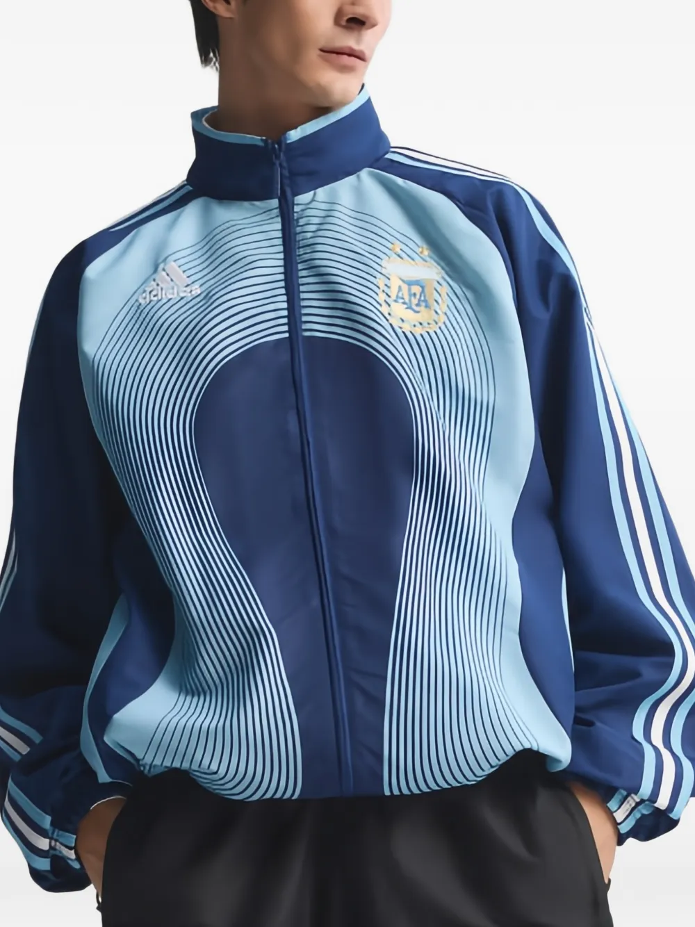 adidas Argentina Away 2026 logo-print track jacket