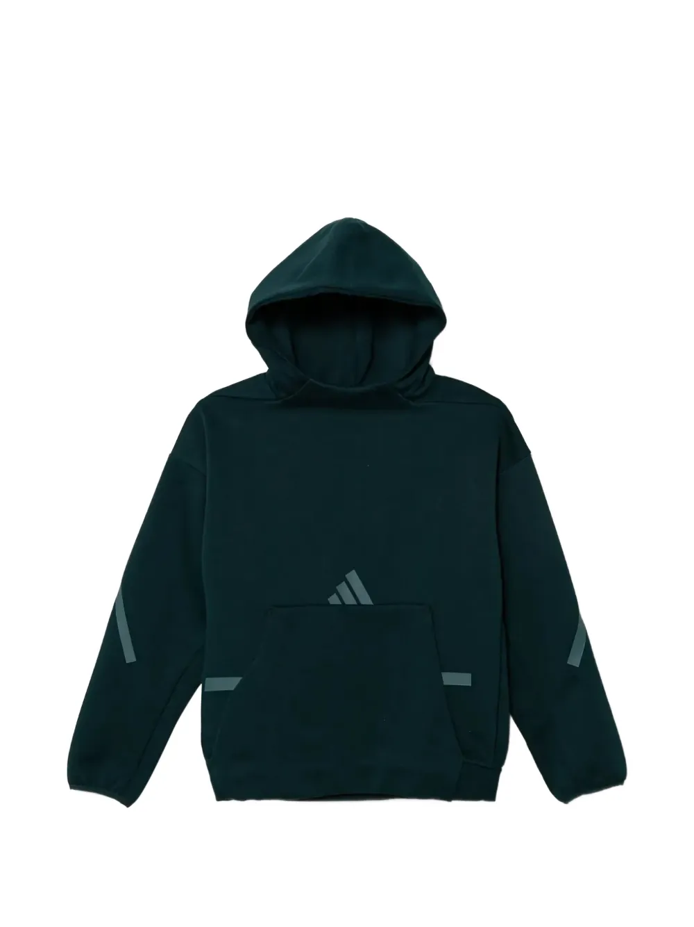 adidas Kids logo-detail hoodie - Verde
