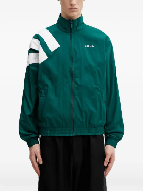 adidas Archive Blocked logo-embroidered panelled jacket