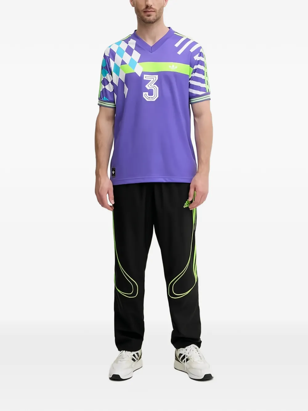 adidas Nuwave 90s T-shirt Paars