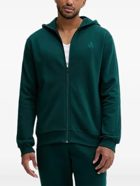 adidas Colorblock hooded logo tracksuit
