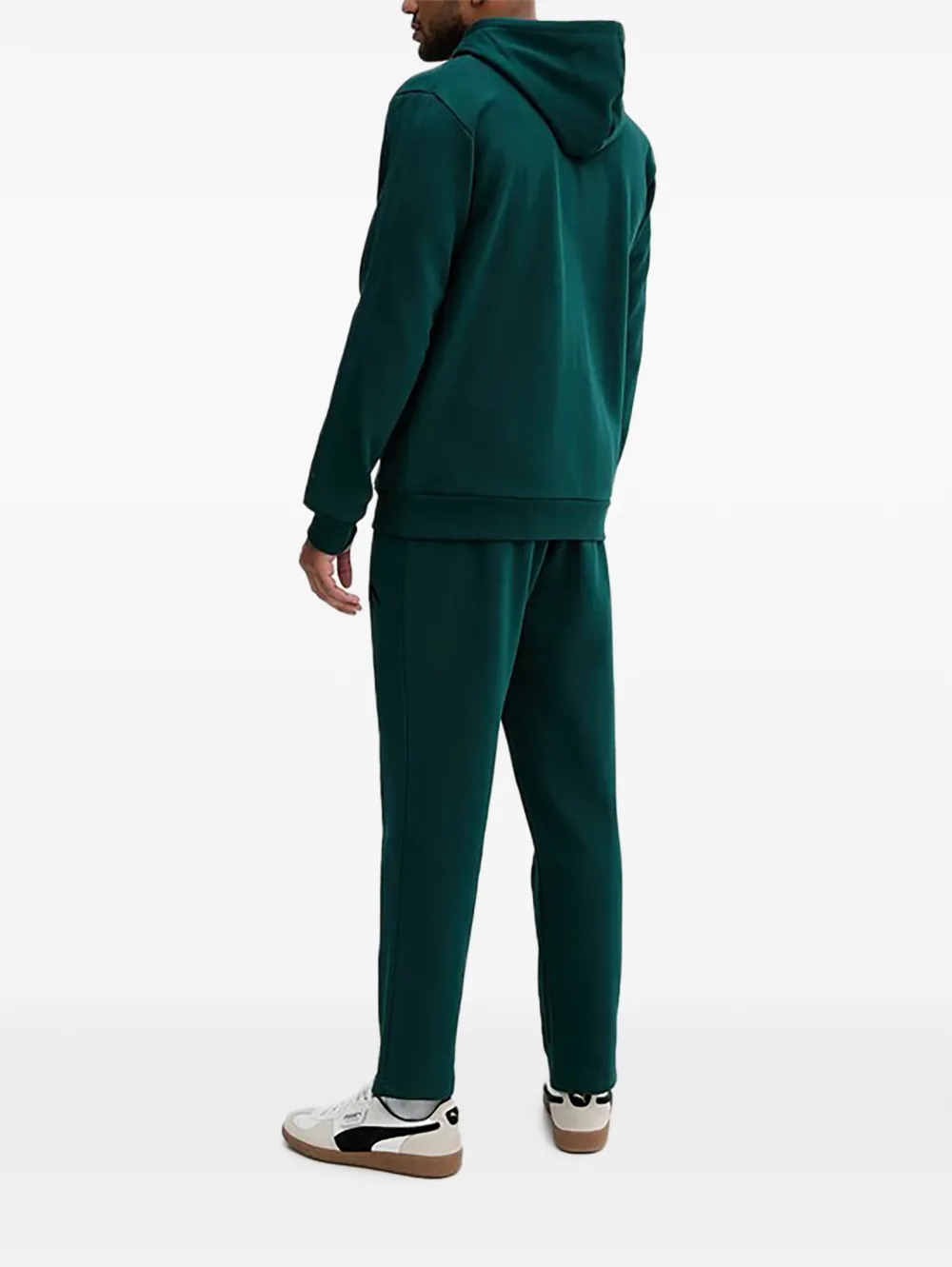 adidas Trainingspak met colourblocking capuchon en logo Groen