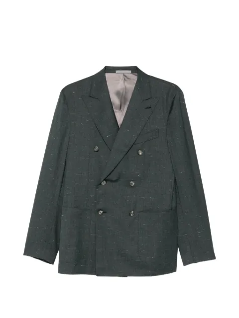 Caruso double-breasted blazer