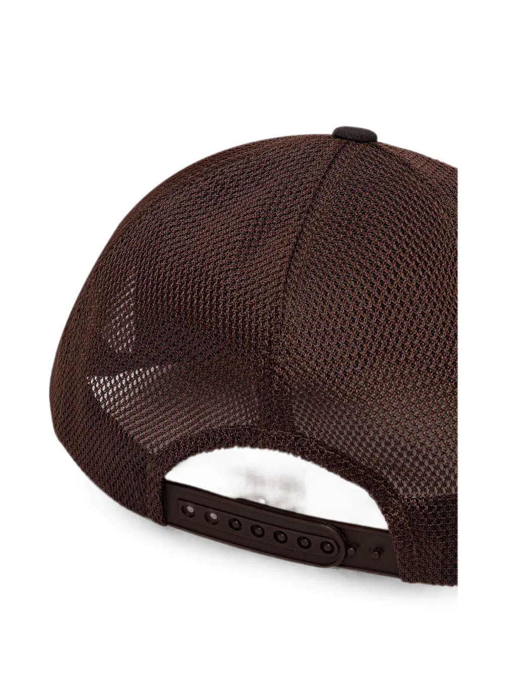 Neighborhood Mesh pet met logo Bruin