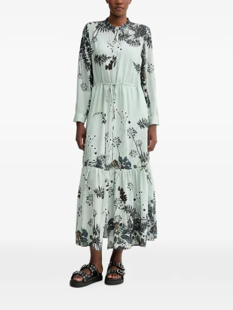 MUNTHE Bernadette floral-print tiered maxi dress