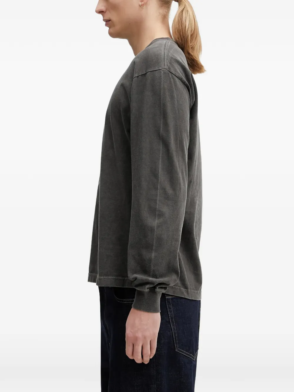 Neighborhood T-shirt met lange mouwen Grijs