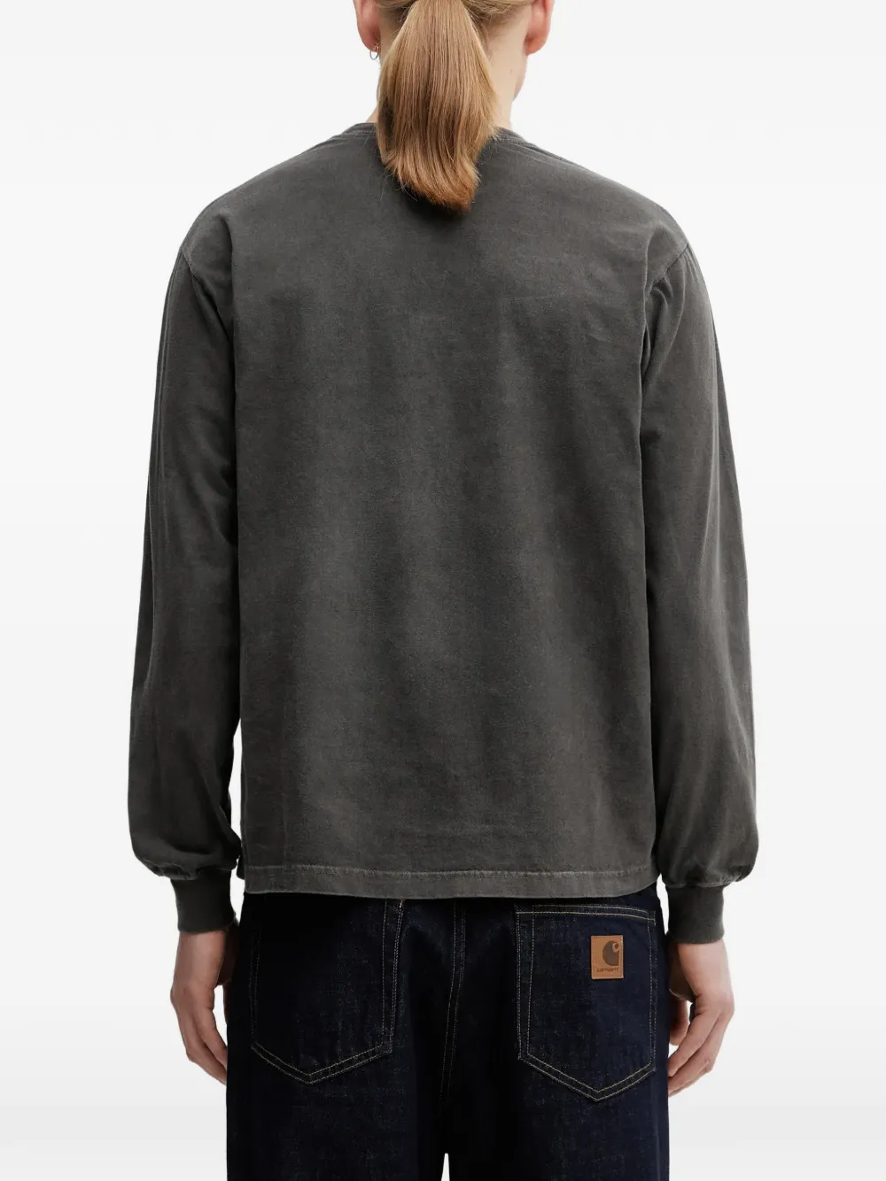 Neighborhood T-shirt met lange mouwen Grijs