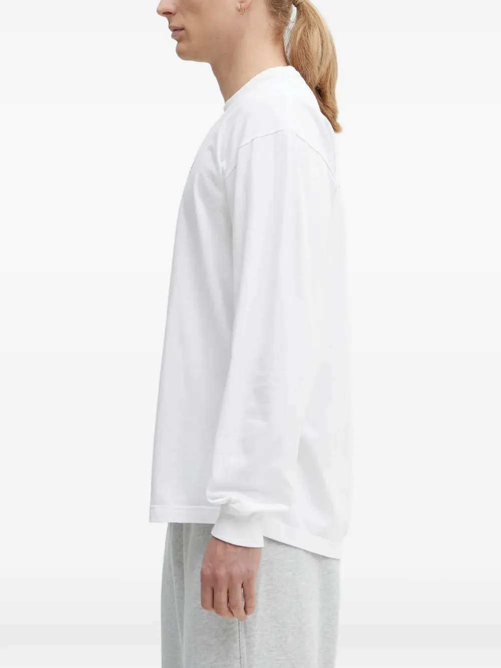 Neighborhood T-shirt met logoprint Wit