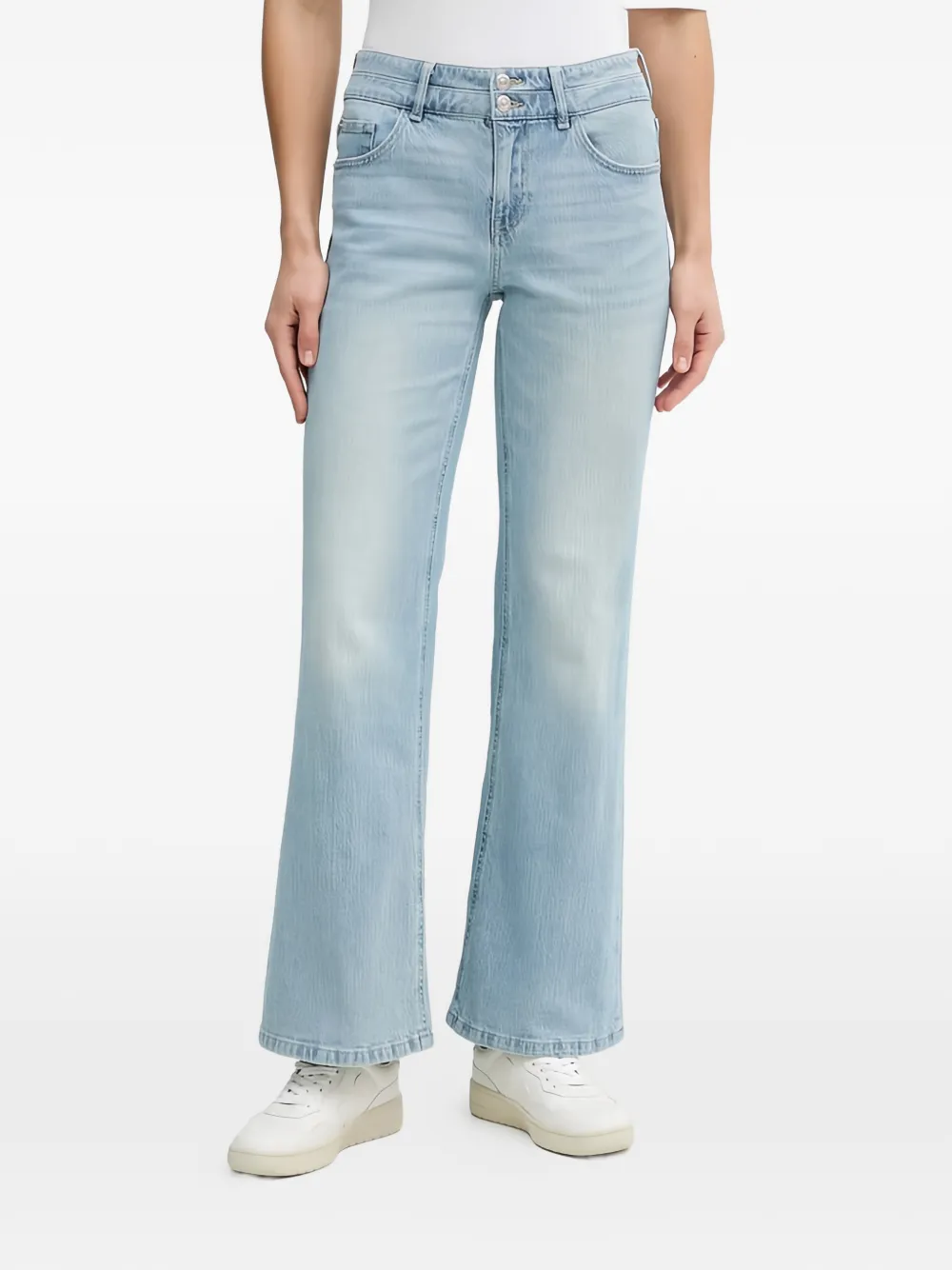 Mos Mosh buttoned denim jeans - Blu