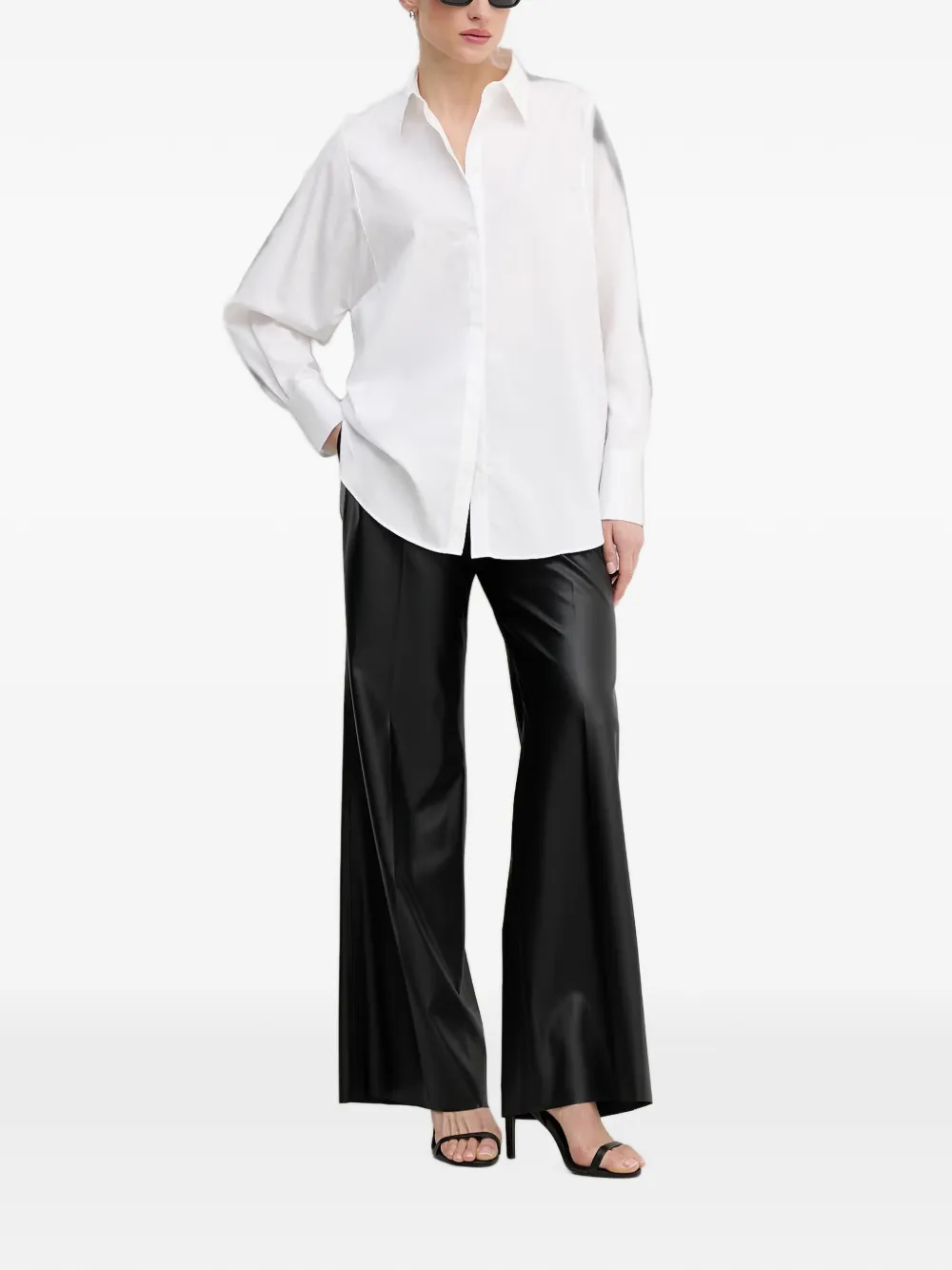 Mos Mosh Cotton Shirt In White