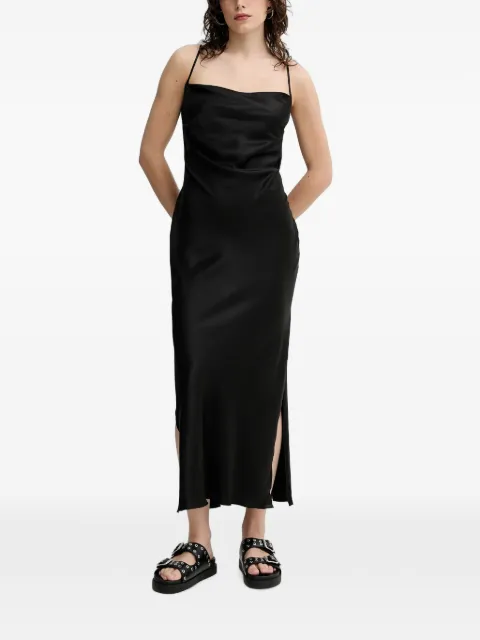 Nanushka vestido midi Macia