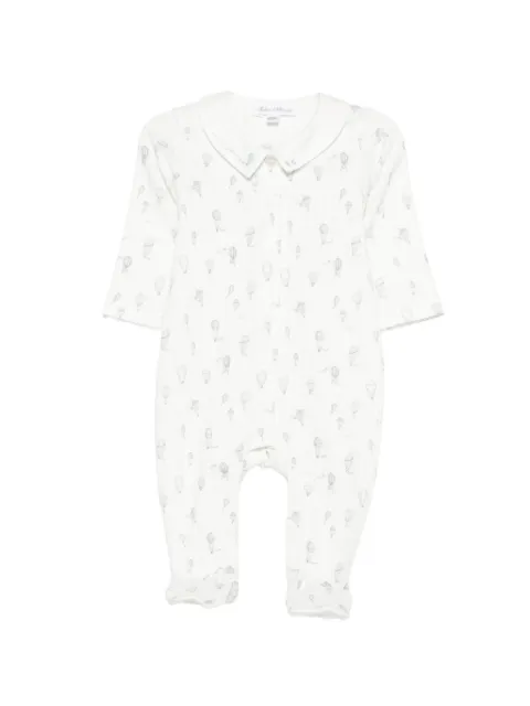 Tartine Et Chocolat balloon-print babygrow