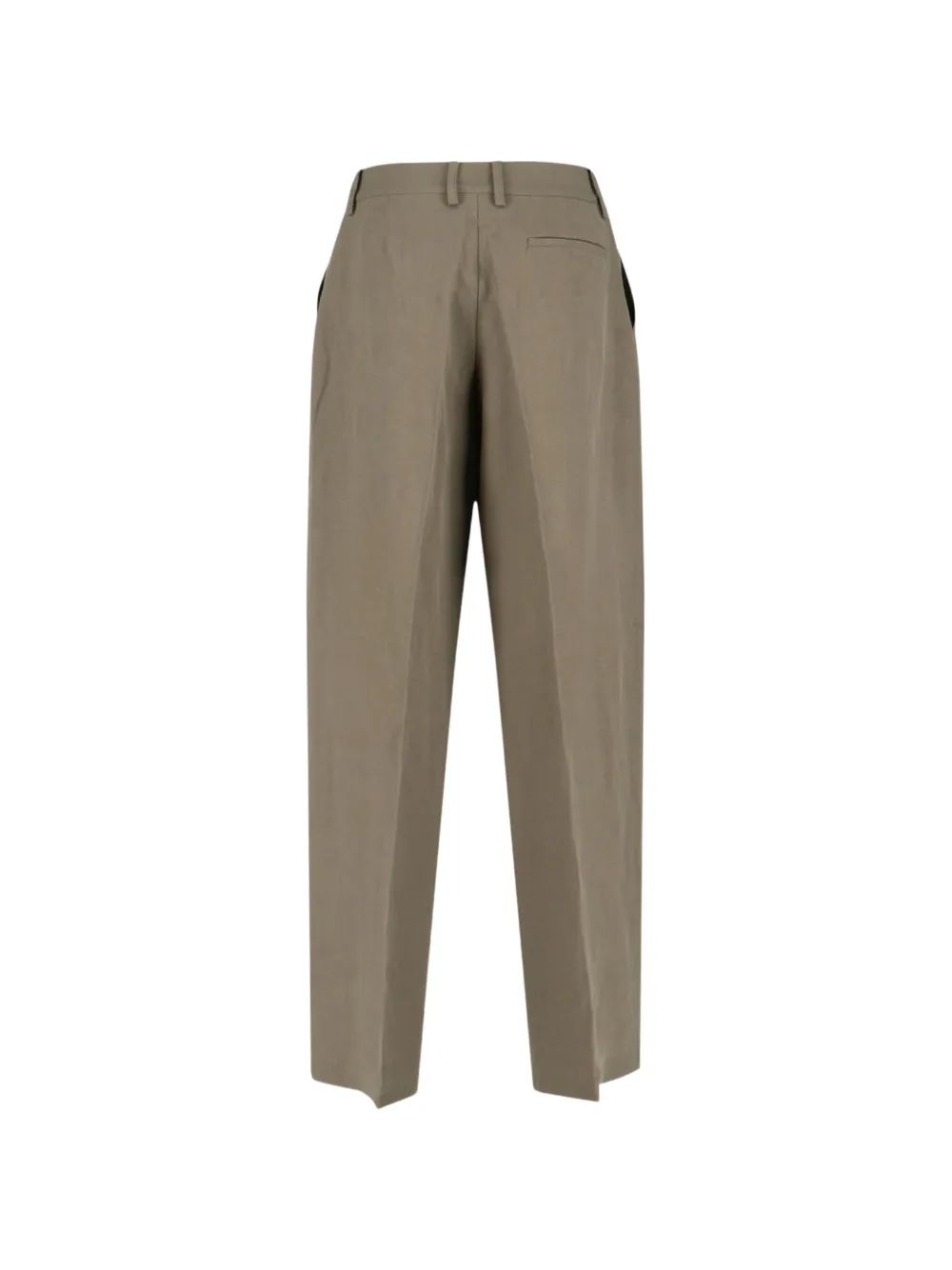  The Frankie Shop Pantalones Daytona Con Pinzas - Verde 