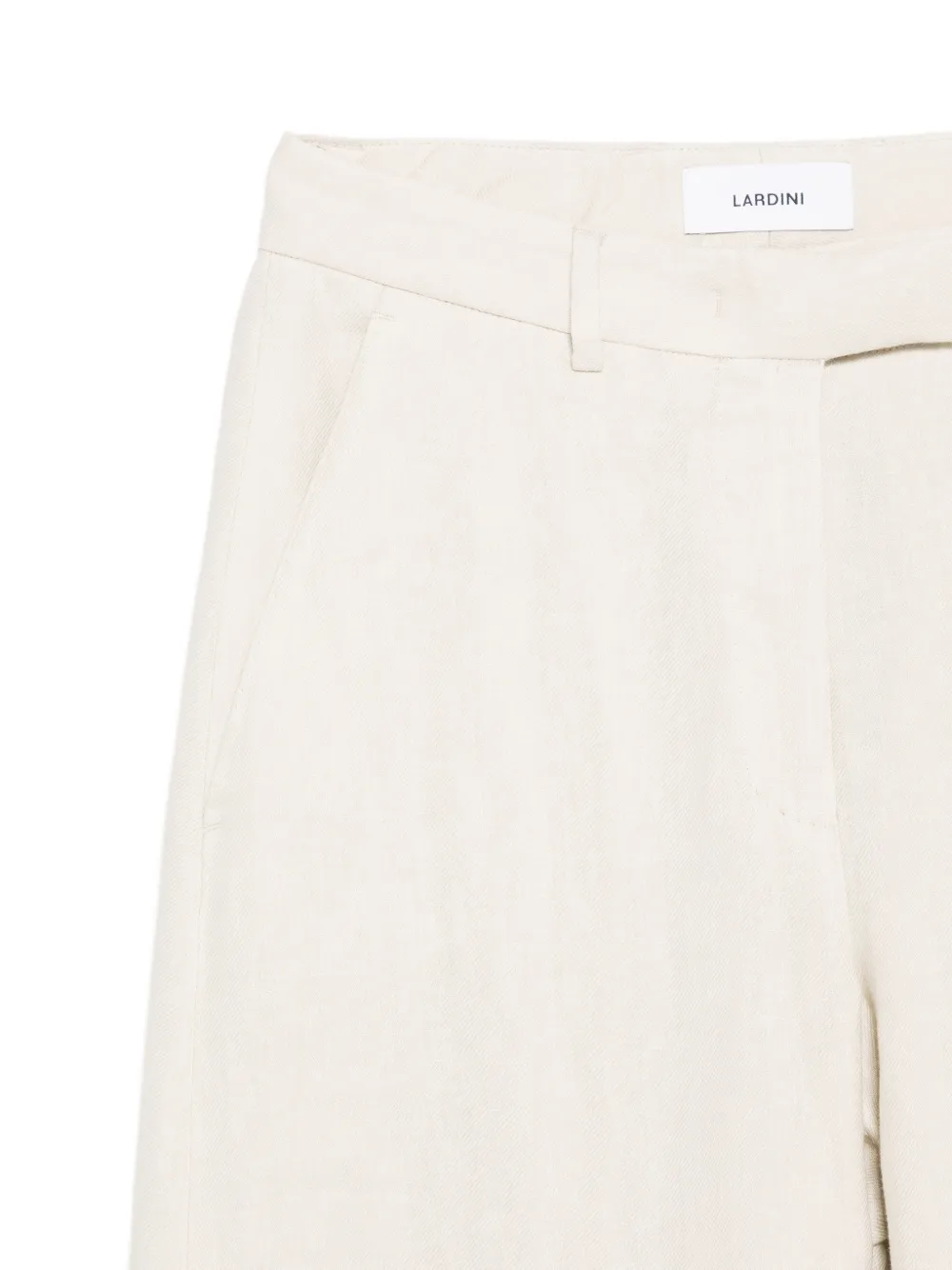  Lardini Bermudas De Vestir Anchas - Neutro 