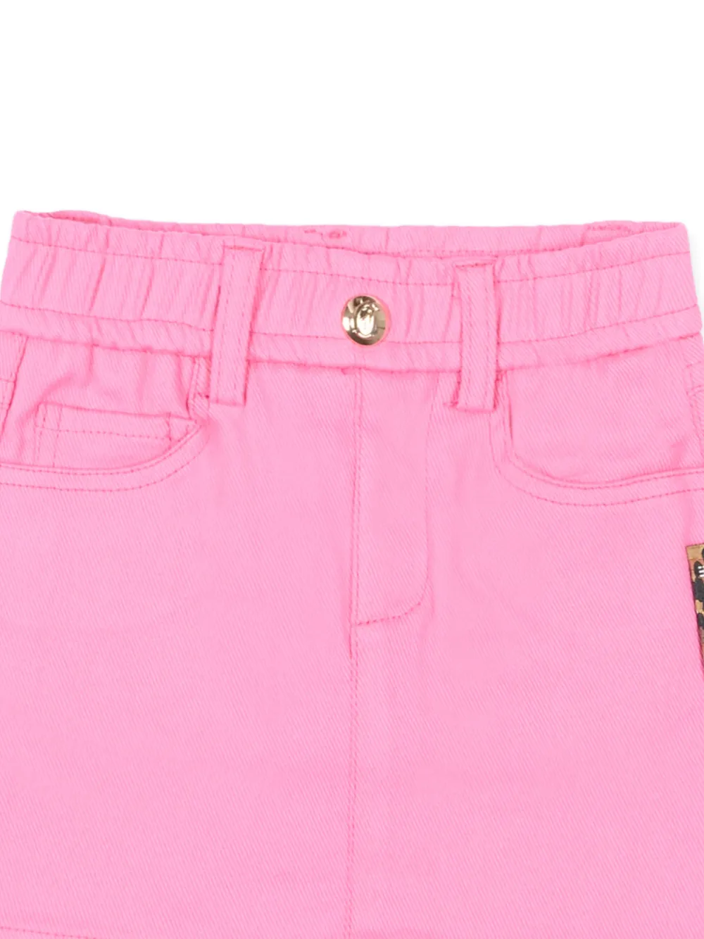 Just Cavalli Kids Mini-rok met logodetail Roze