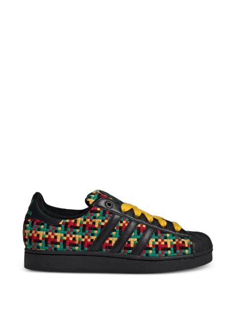 adidas x Bob Marley Superstar II woven sneakers