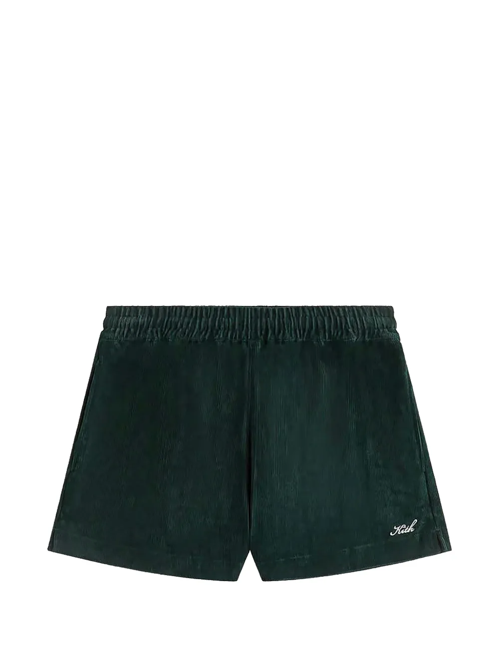 KITH logo-detail short shorts - Verde