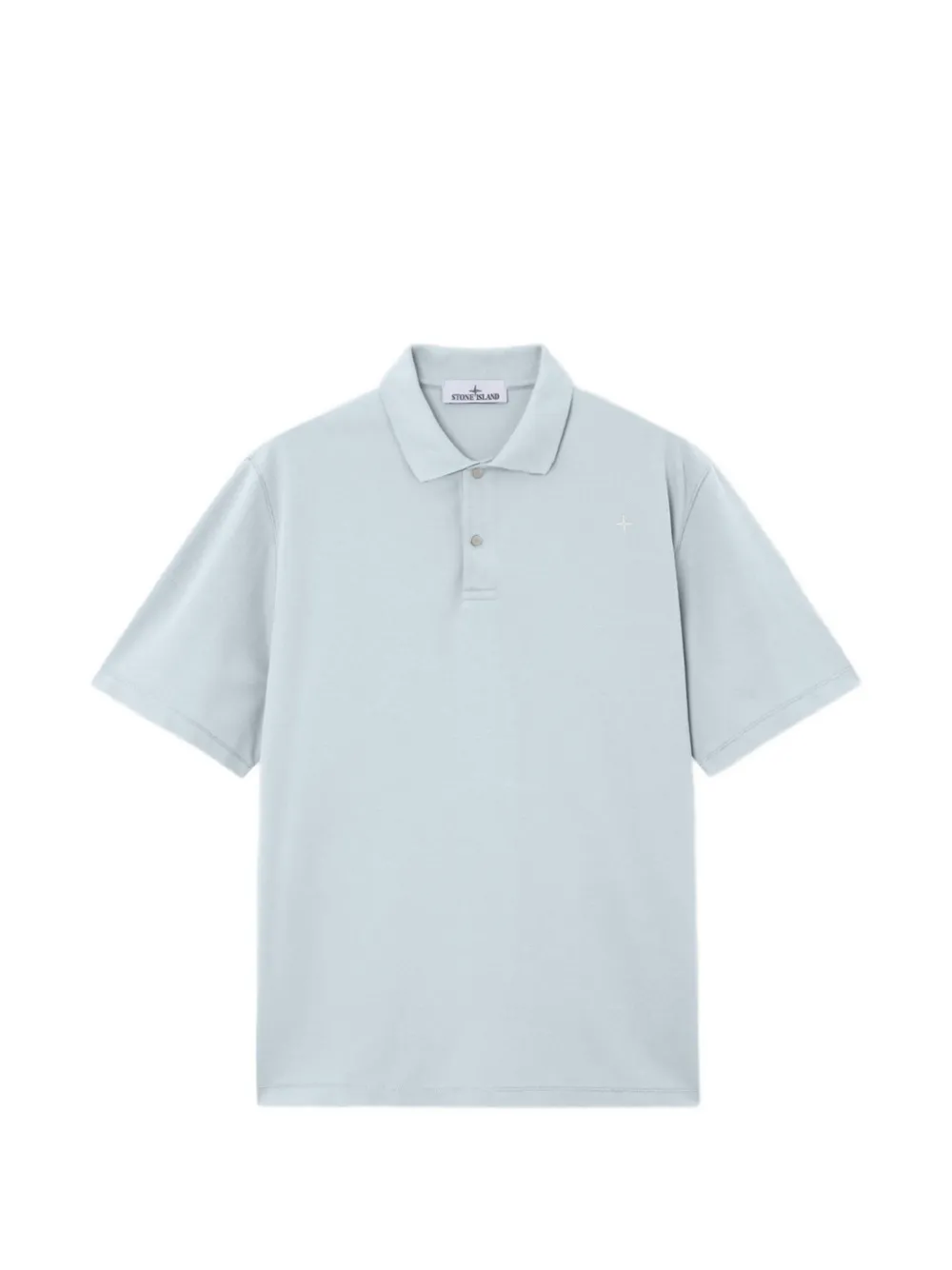 Stone Island S.I. Stellina piqué polo shirt - Blu