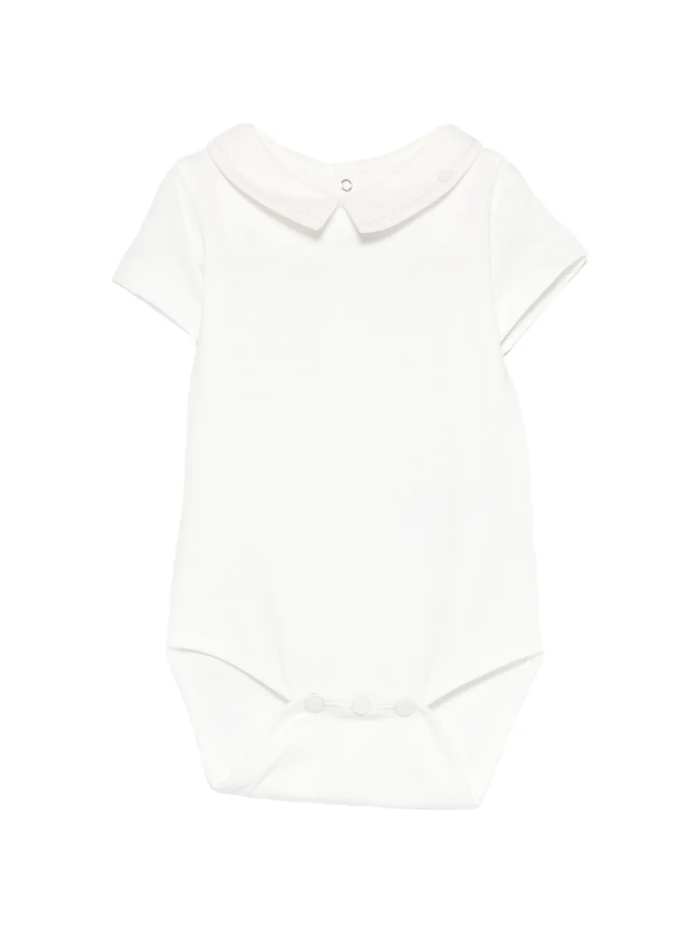 Tartine Et Chocolat collared babywear - Bianco