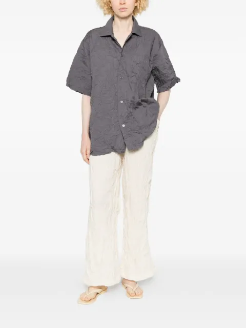 Gongdid Design crinkled shirt