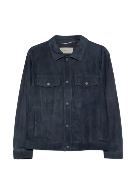 Canali buttoned pocket jacket