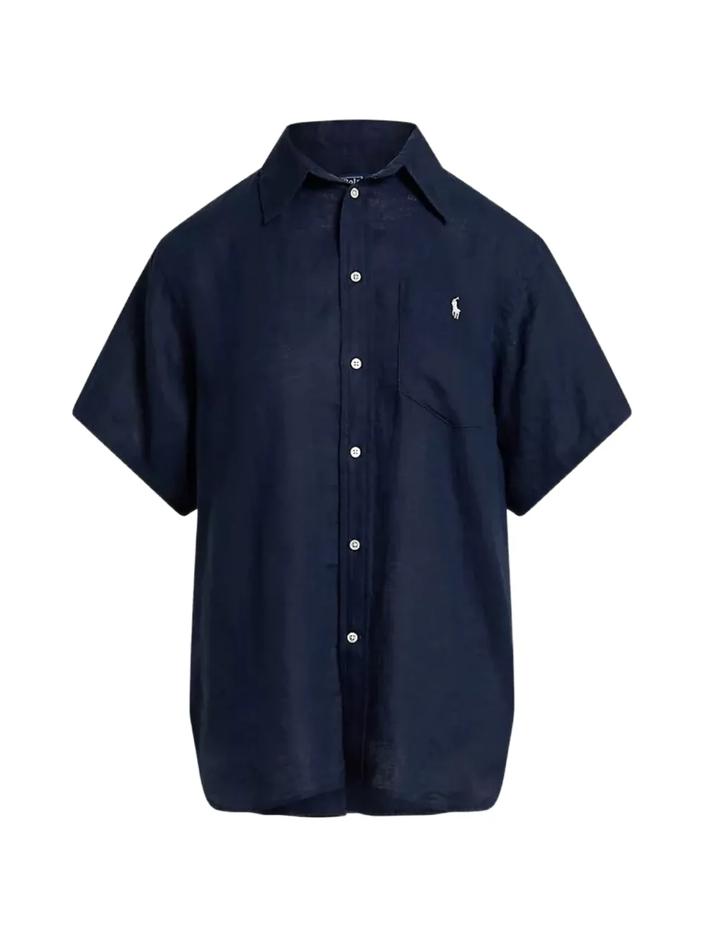 Polo Ralph Lauren logo-embroidered shirt - Blu