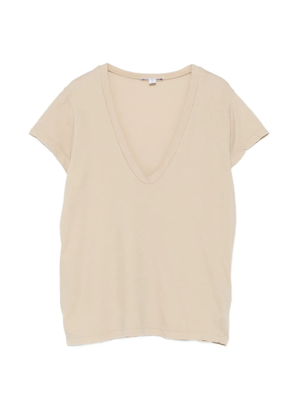 James Perse V-neck T-shirt - Toni neutri
