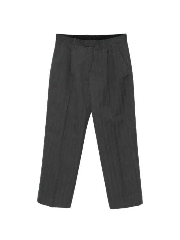 OUR LEGACY Slack ストライプ パンツ | グレー | FARFETCH JP