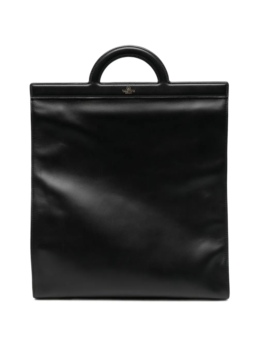 Valentino Garavani Pre-Owned vintage leather tote bag - Black