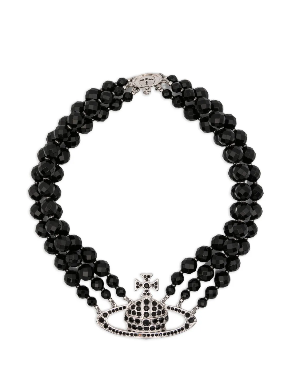 Vivienne Westwood Pre-Owned Choker Messaline - Argento