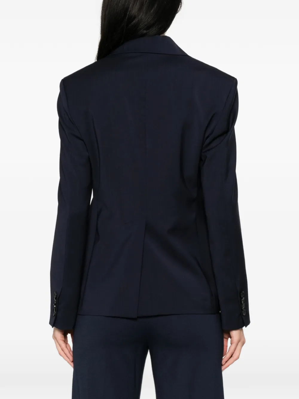 Barena Blazer met zak en knopen Blauw