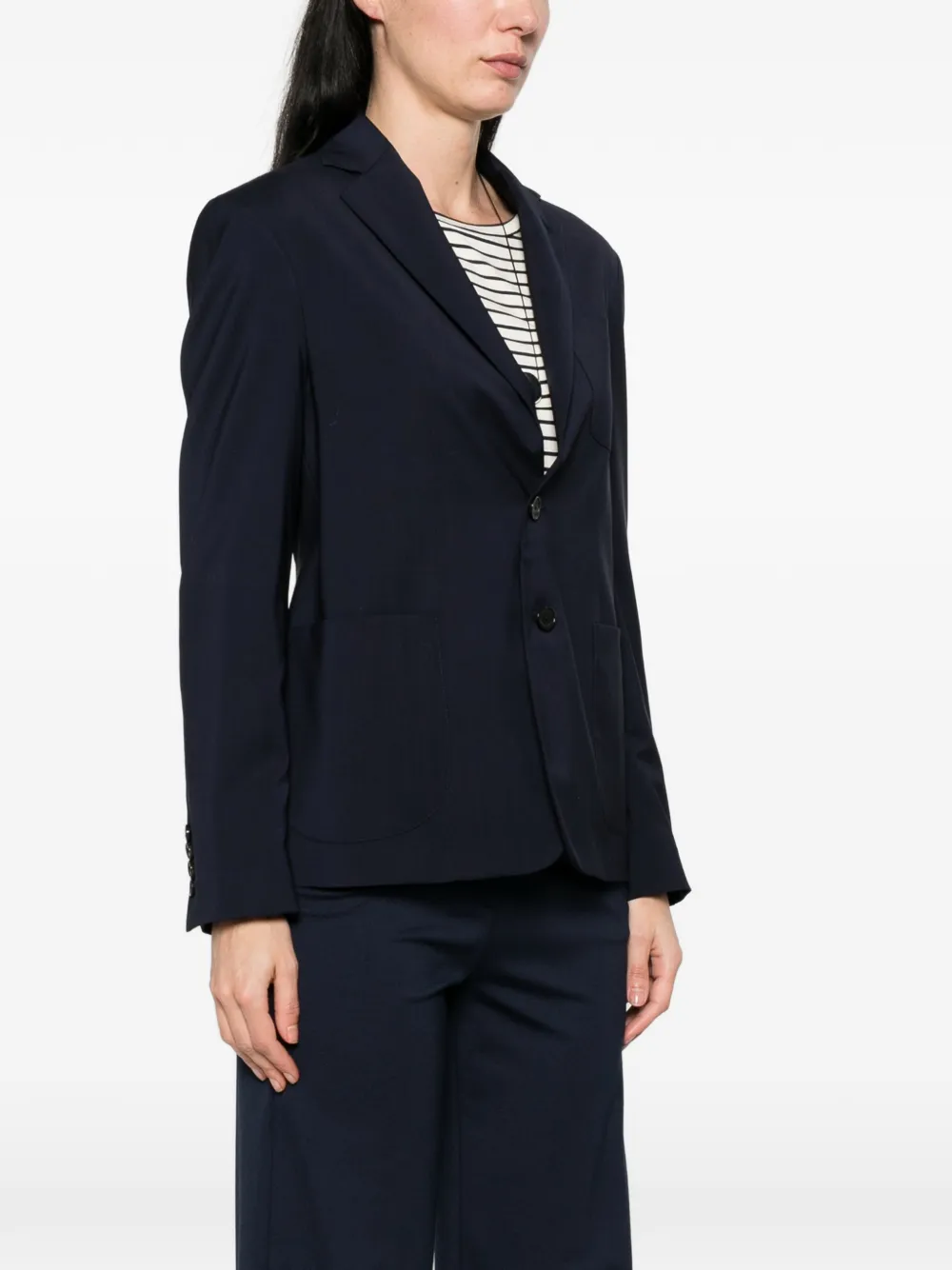  Barena Pocket Buttoned Blazer - Blue 